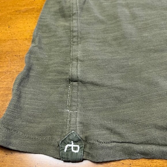Rag & Bone Men's T Shirt (Army Green) - Picture 9 of 9